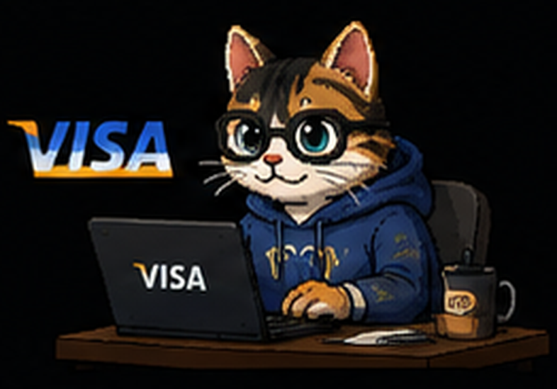 Visa Cat artwork