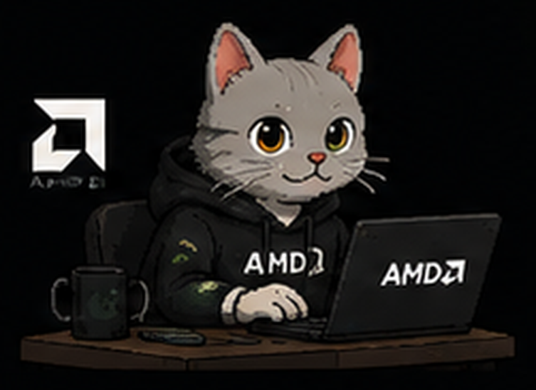 AMD Cat artwork
