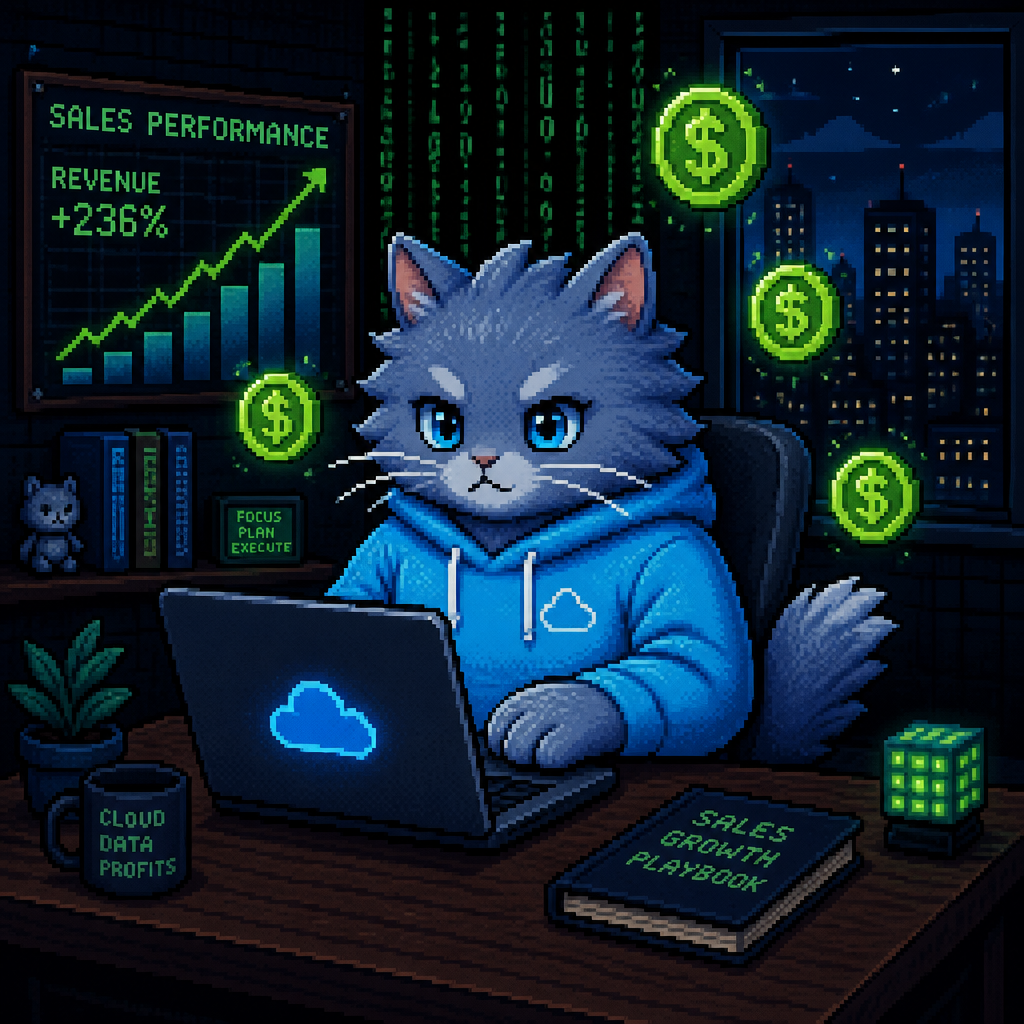 Salesforce Cat artwork