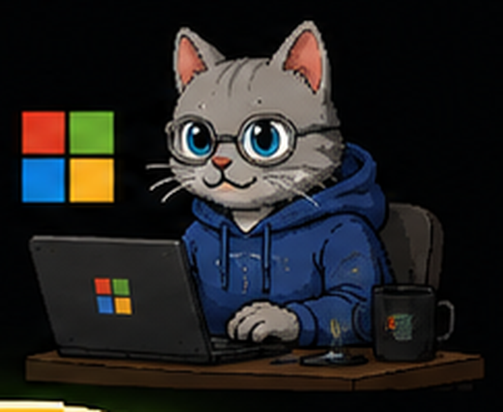 Microsoft Cat artwork