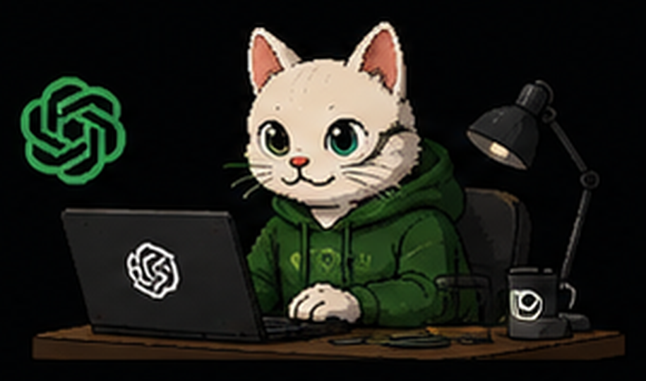OpenAI Cat artwork