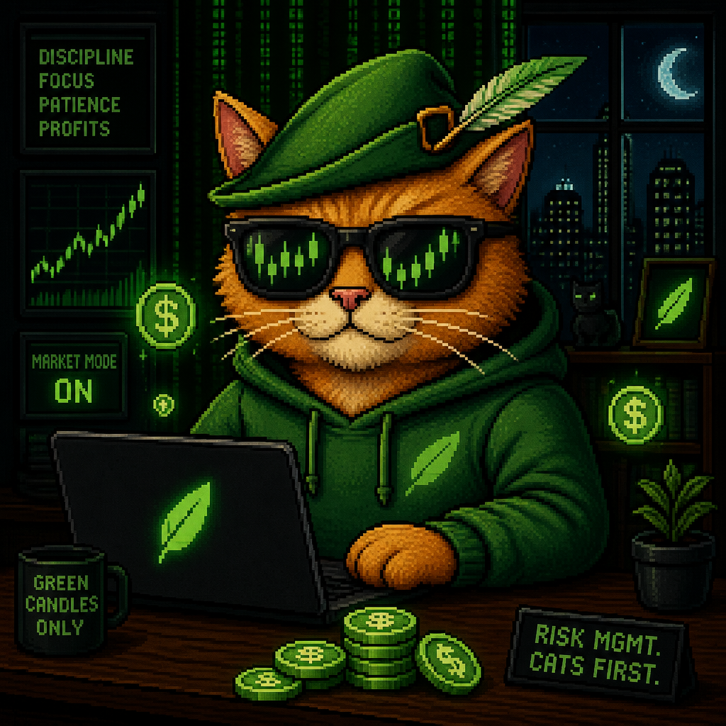 Robinhood Cat artwork