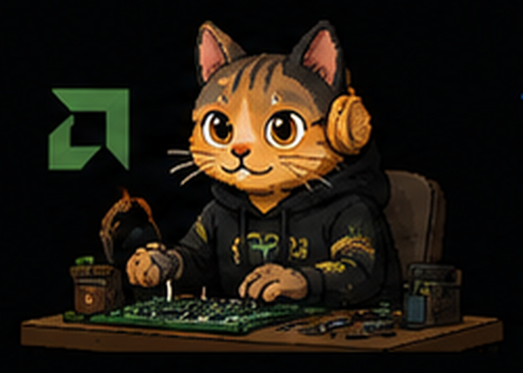Broadcom Cat artwork