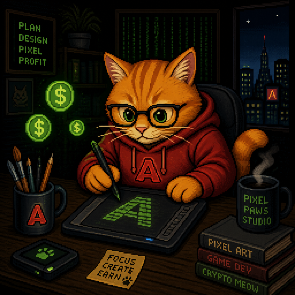 Adobe Cat artwork
