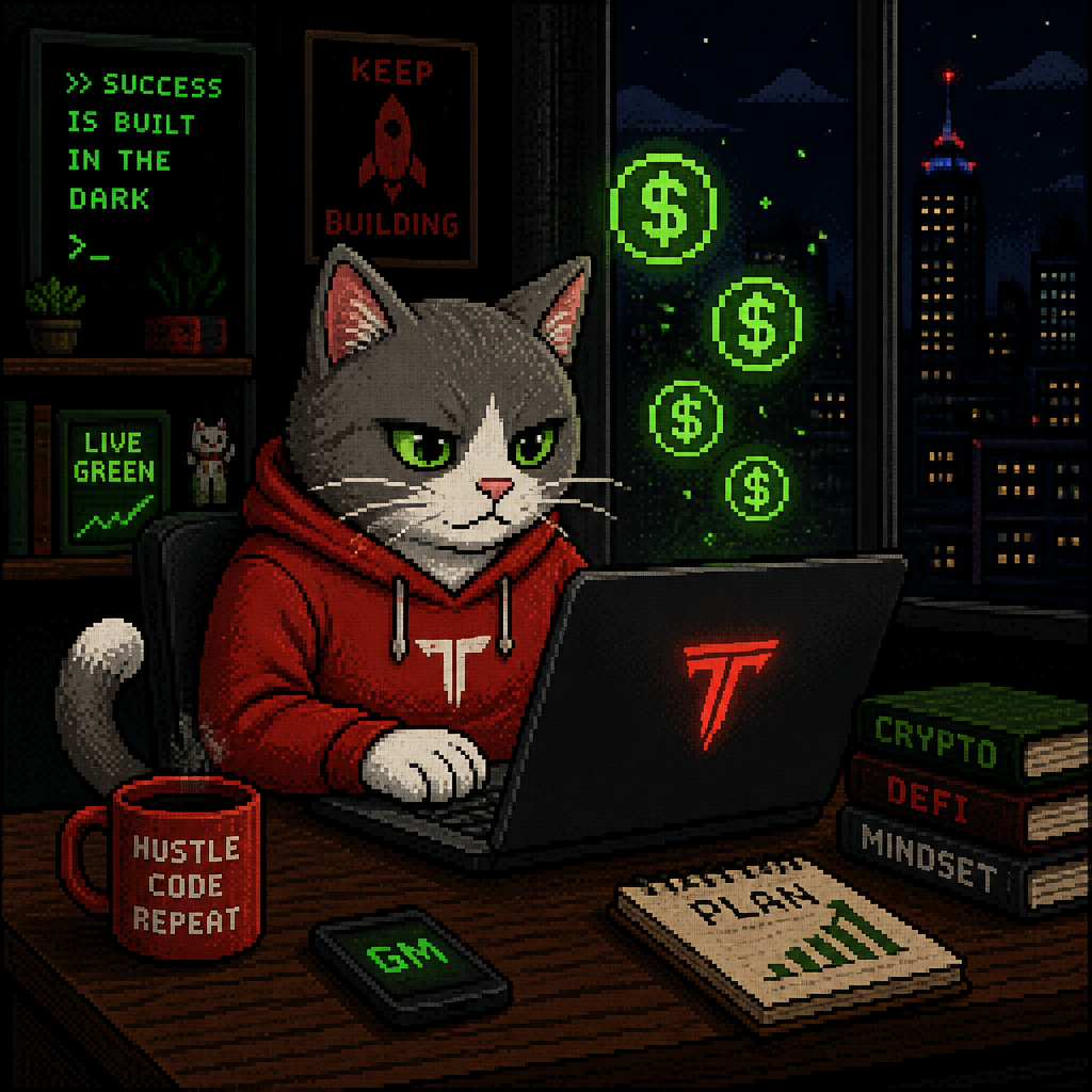 Tesla Cat artwork