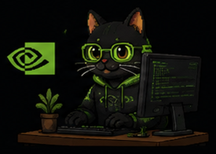 NVIDIA Cat artwork