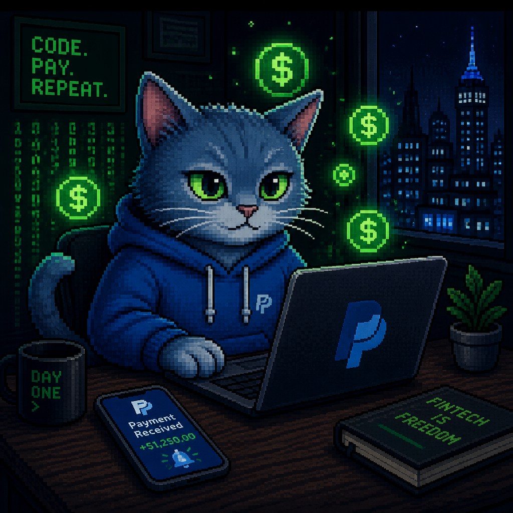 PayPal Cat artwork