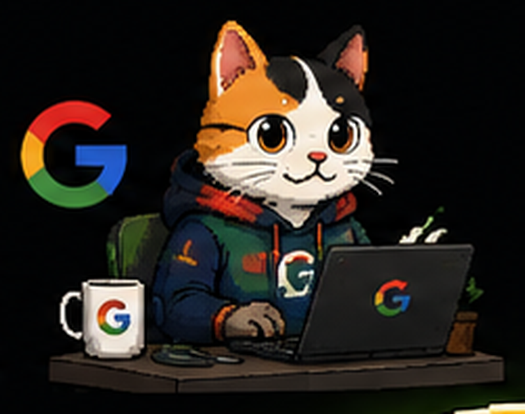 Google Cat artwork