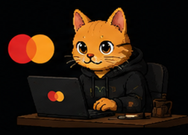 Mastercard Cat artwork