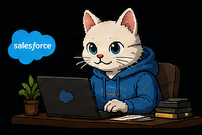Salesforce Cat artwork