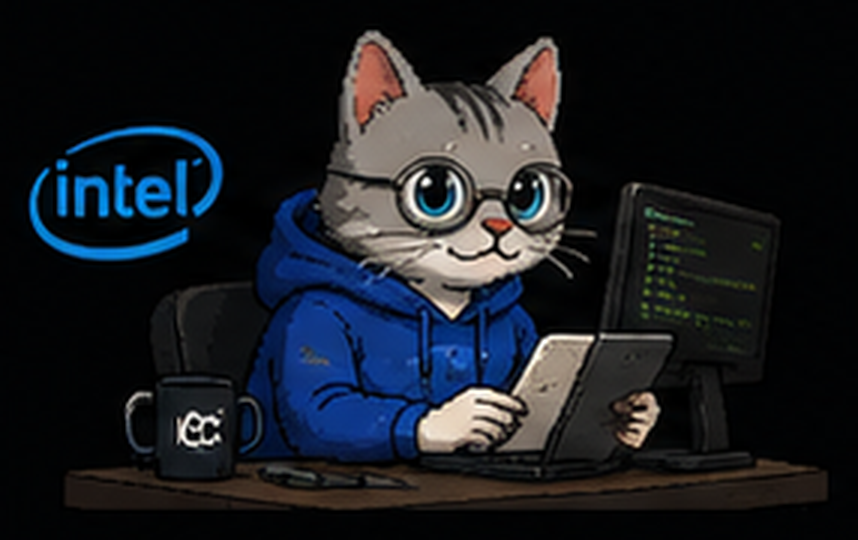 Intel Cat artwork