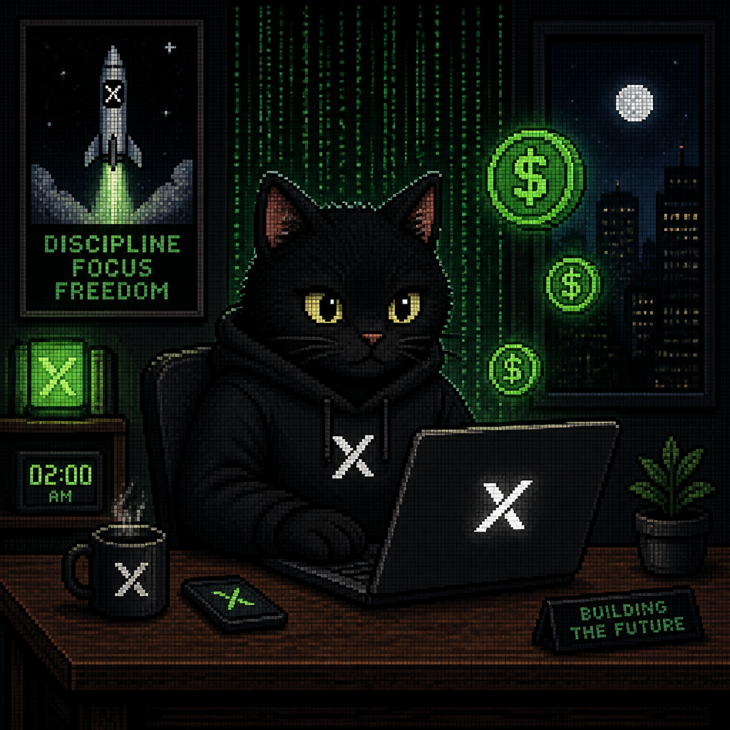 xAI Cat artwork