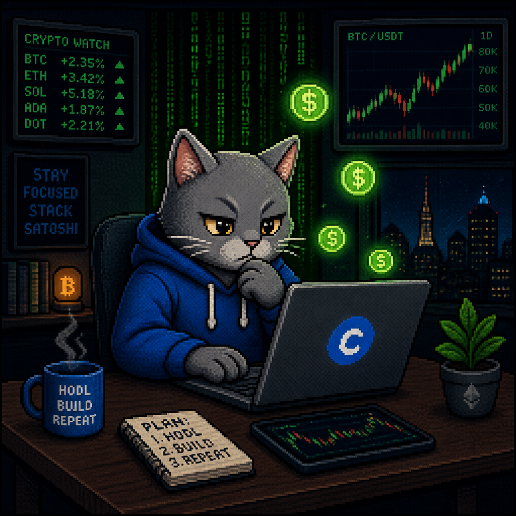 Coinbase Cat artwork